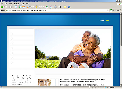 Website Template #23455