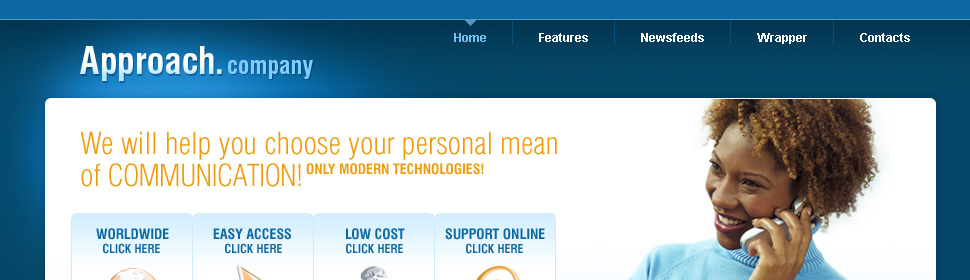 Website Template #23456