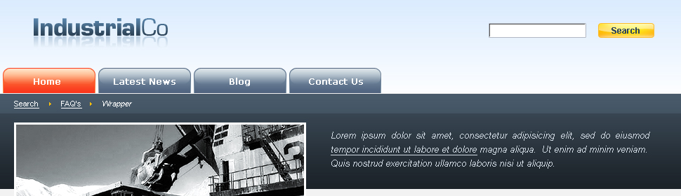 Website Template #23469