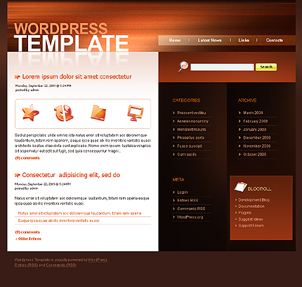 Website Template #23470