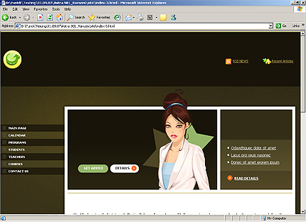 Website Template #23471