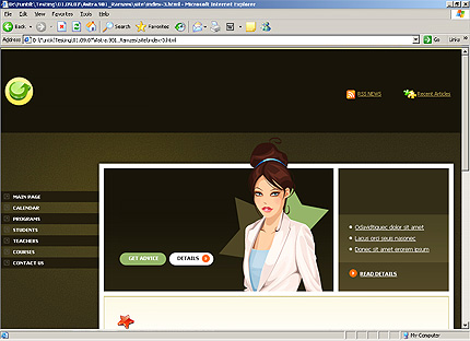 Website Template #23471