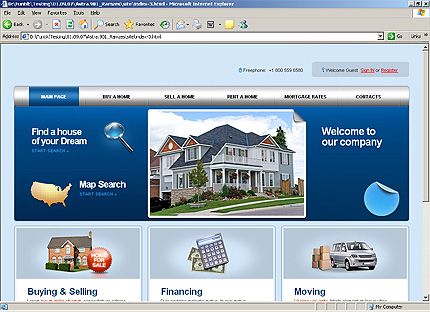 Website Template #23482