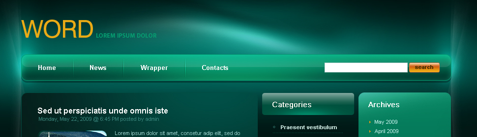 Website Template #23504