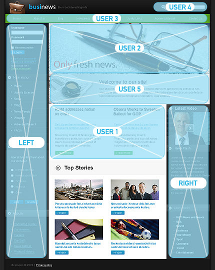 Website Template #23513