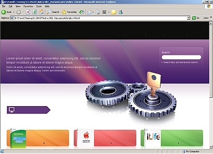 Website Template #23554