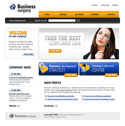 Website Template #23560
