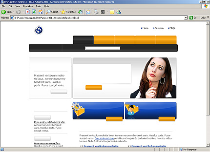 Website Template #23560