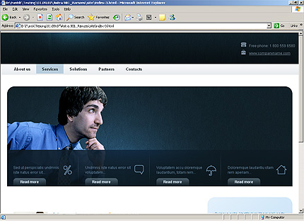 Website Template #23564