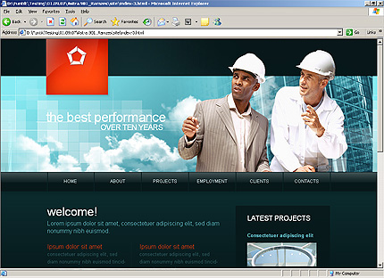 Website Template #23575