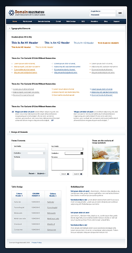 Website Template #23589