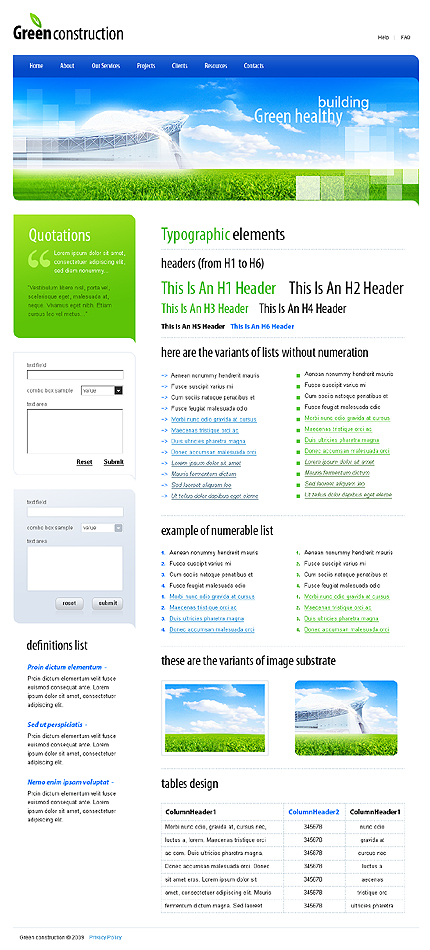 Website Template #23590