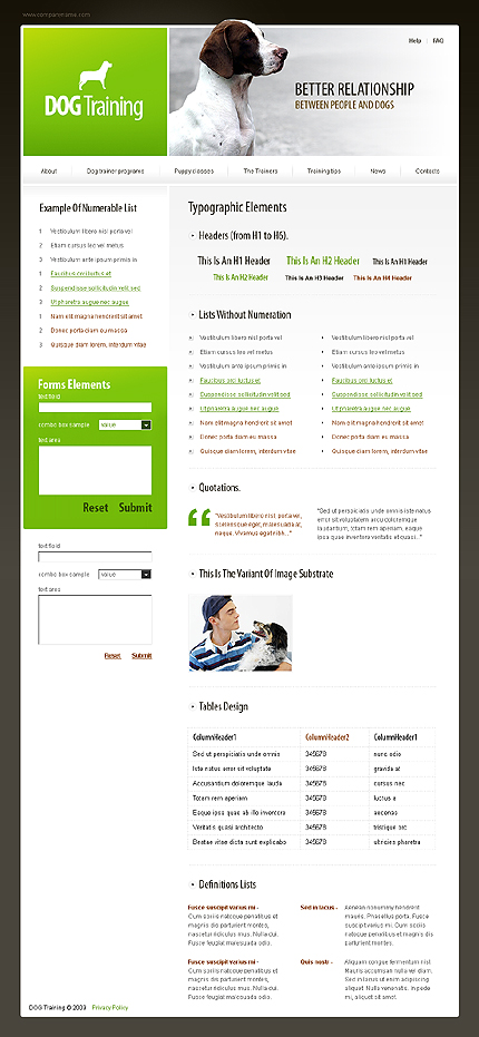 Website Template #23591