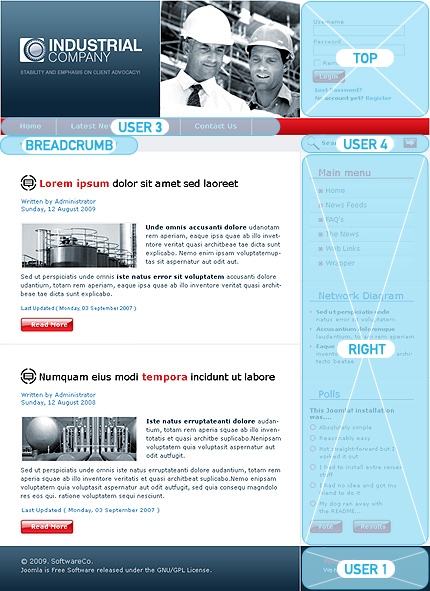 Website Template #23600