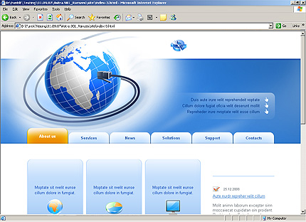 Website Template #23606