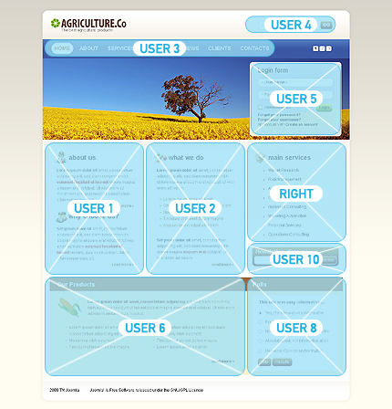 Website Template #23624
