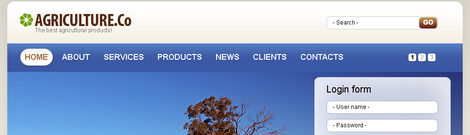 Website Template #23624