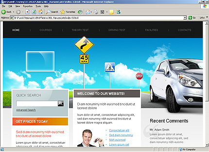 Website Template #23630