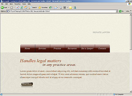 Website Template #23634
