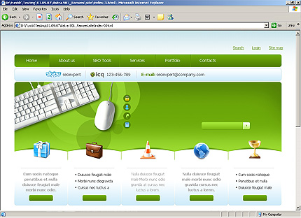Website Template #23644