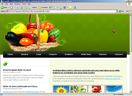 Website Template #23650