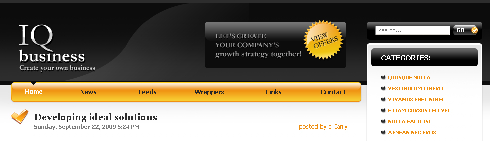 Website Template #23667