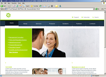 Website Template #23671