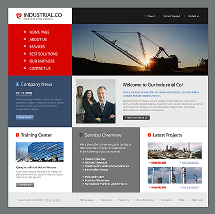 Website Template #23673