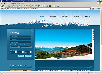 Website Template #23686