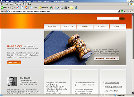 Website Template #23690