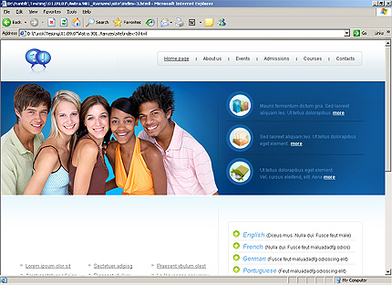 Website Template #23693
