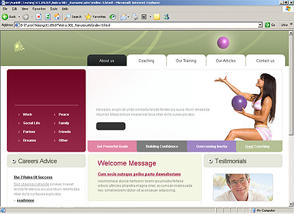 Website Template #23703