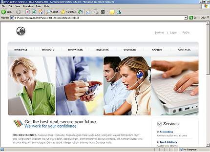 Website Template #23729