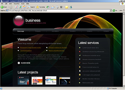 Website Template #23733