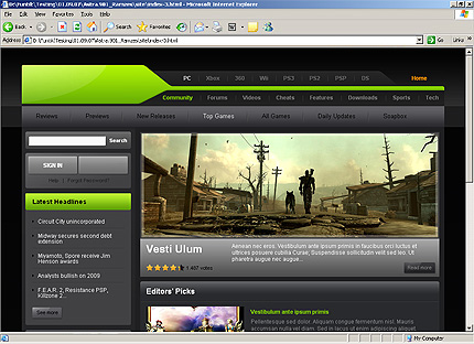 Website Template #23763