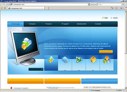 Website Template #23785