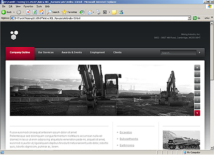 Website Template #23802