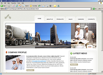 Website Template #23807