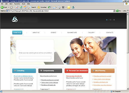 Website Template #23811