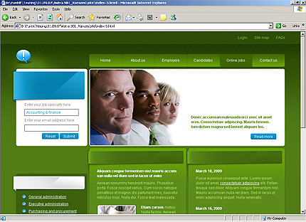 Website Template #23824