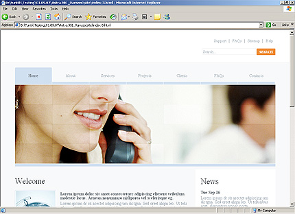 Website Template #23838