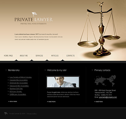 Website Template #23846