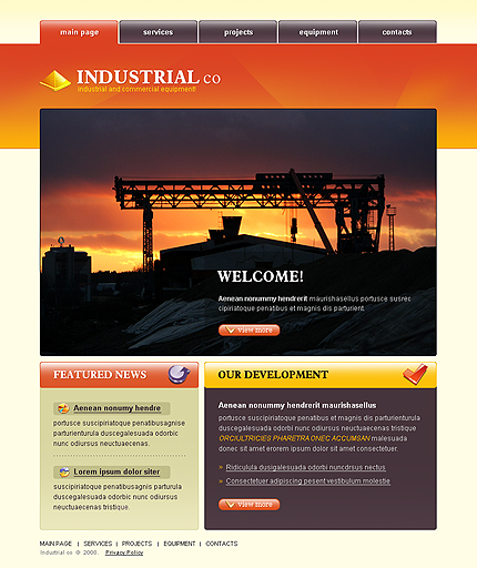 Website Template #23847