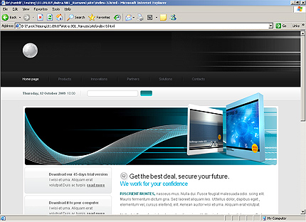 Website Template #23852