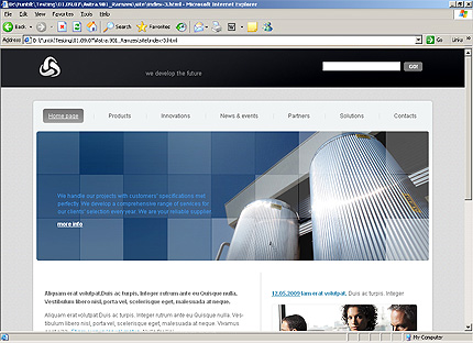 Website Template #23854