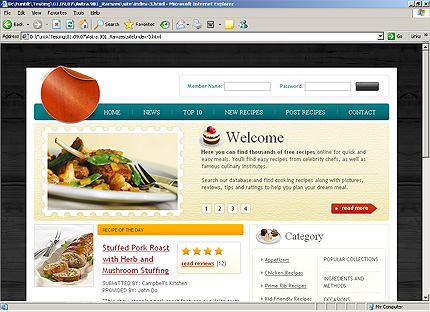 Website Template #23869