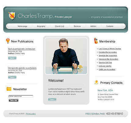 Website Template #23921