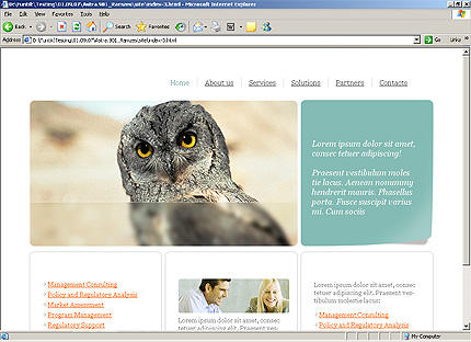 Website Template #23980