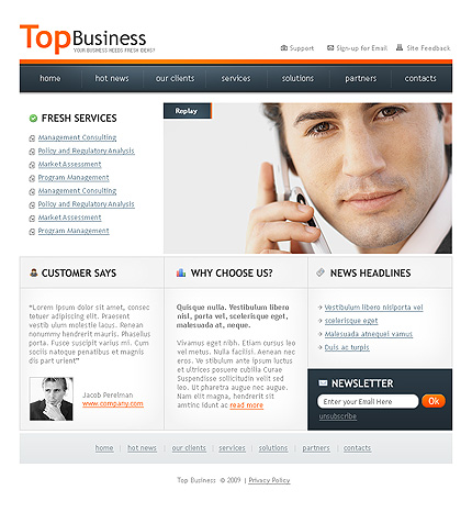 Website Template #23981
