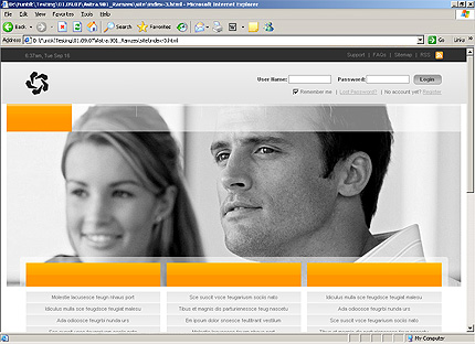 Website Template #23985